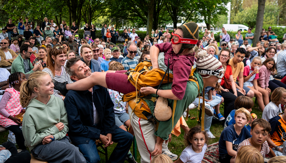 Voorstelling Gravir van Les Quat’fers en l’air